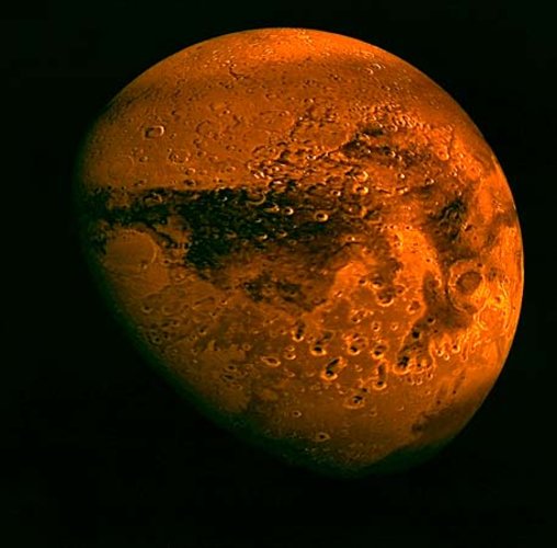 Mars Express target: the Red Planet