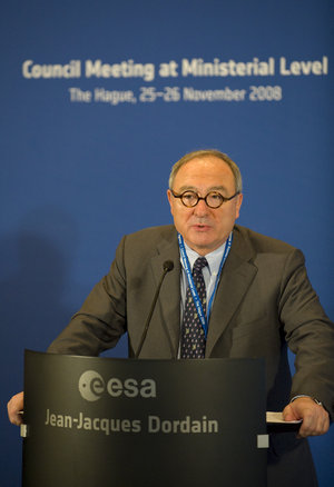 Jean-Jacques Dordain, ESA Director General