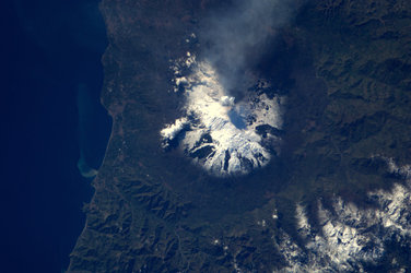 Mount Etna, as seen from the ISS