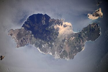 Lanzarote from space